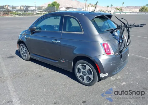 2015 Fiat 500E Battery Electric from USA, damaged, VIN 3C3CFFGE7FT520051